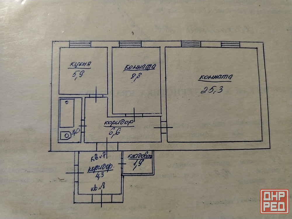 Продажа 2к кв, 55,8м² до центра 5мин вода по графику. Документы готовы. От собственника Макеевка - изображение 9