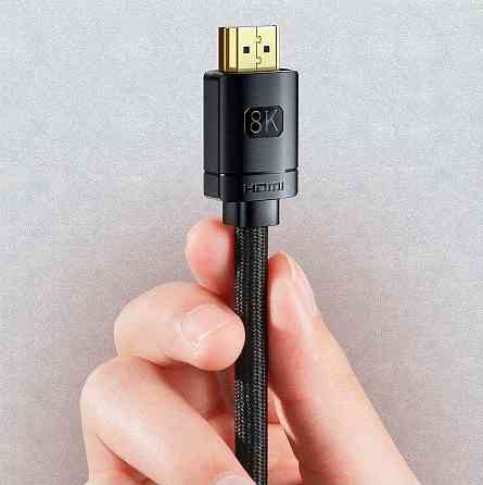 HDMI-кабель Baseus 2.1 Adapter Cable 8K CAKGQ-J01, 1 м, цифровой аудио-видео Донецк