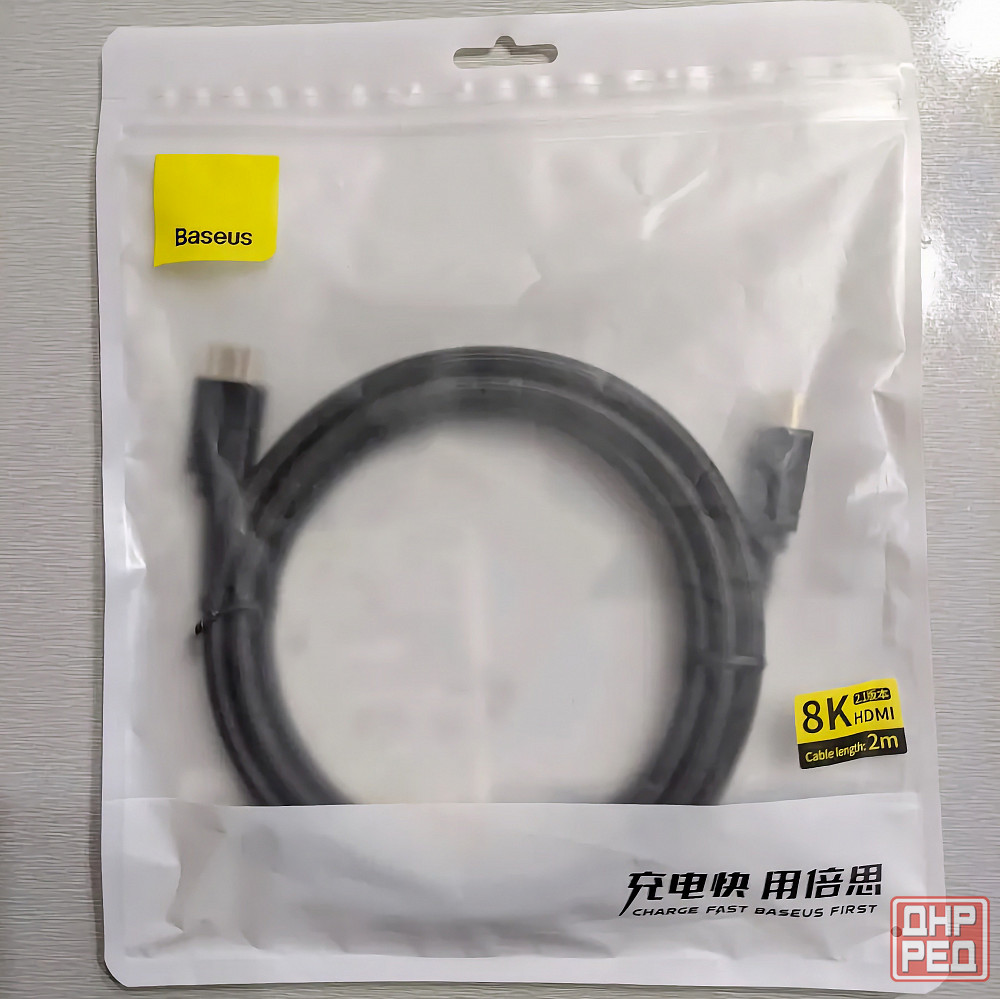 HDMI-кабель Baseus 2.1 Adapter Cable 8K CAKGQ-J01, 1 м, цифровой аудио-видео Донецк - изображение 5