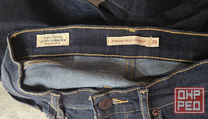 Джинсы Levi's Оригинал 26 размер Донецк - изображение 6
