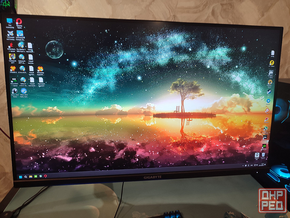 Монитор Gigabyte M32UP, 3840x2160, IPS, 160Гц, 2хHDMI, 1хDP, черный Донецк - изображение 1