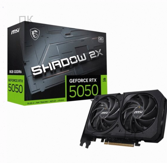 Видеокарта Msi Geforce Rtx 5050 Shadow 2x oc 8g - арт:2952 Макеевка