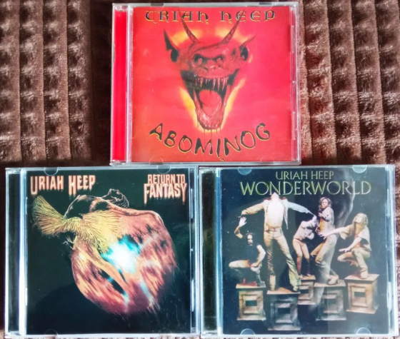 Фирменные CD диски Uriah Heep. Донецк