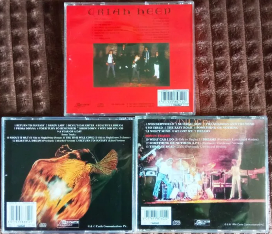 Фирменные CD диски Uriah Heep. Донецк