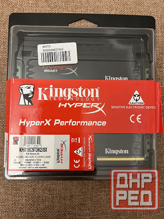 Оперативная память Kingston DDR3 4Gbx2 1866MHz [KHX18C9T3K2/8X] Донецк - изображение 1