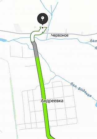 45 соток ижс , село Красное ( Червоное). 18 км до Ленинского проспекта Донецк