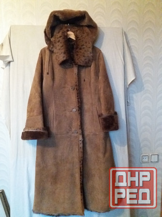 Продам дубленку длинную новую р. 52 (xl) Донецк - изображение 1