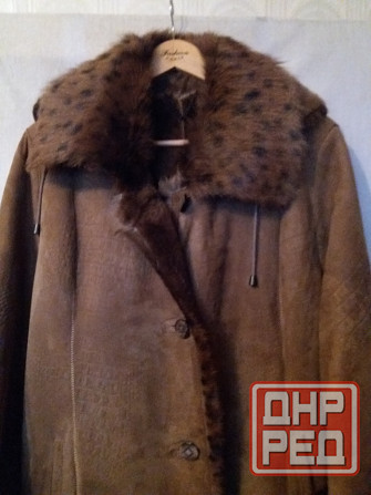 Продам дубленку длинную новую р. 52 (xl) Донецк - изображение 3