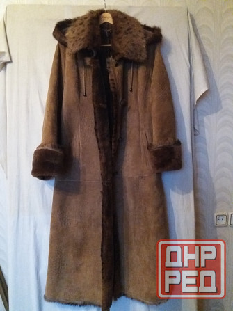 Продам дубленку длинную новую р. 52 (xl) Донецк - изображение 2