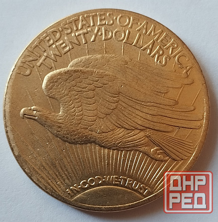 Монета 20 долларов 1931 год Донецк - изображение 2