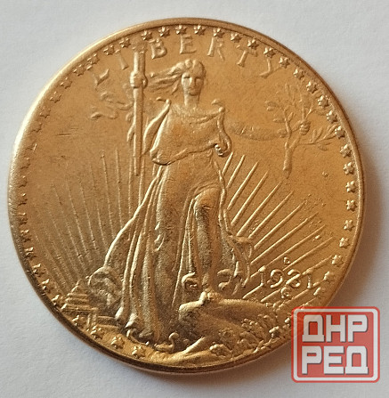 Монета 20 долларов 1931 год Донецк - изображение 1