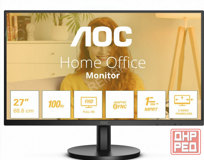 Монитор 27" Aoc 27b3hma2 100гц,*va, 1920х1080 - арт:9093 Донецк - изображение 1