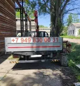 Услуги манипулятора ISUZU, 5 тонн, длина кузова 6 метров. Автовышка (люлька) 13 метров Донецк