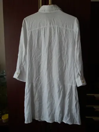 Продам платье халат белого цвета р. 50-52 (xl) Донецк