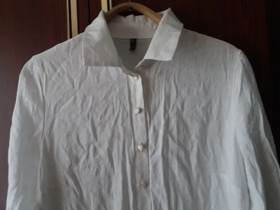 Продам платье халат белого цвета р. 50-52 (xl) Донецк