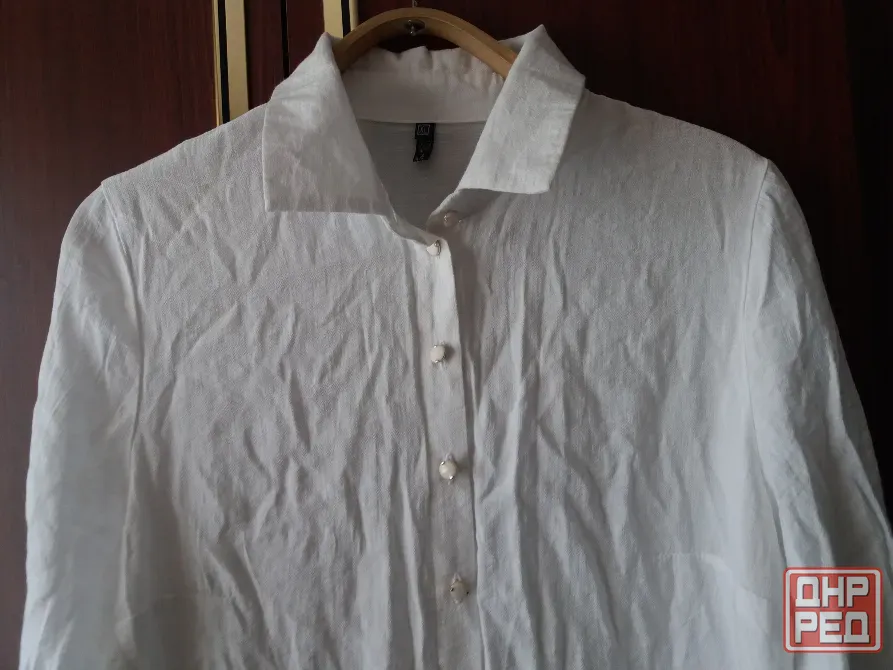 Продам платье халат белого цвета р. 50-52 (xl) Донецк - изображение 4
