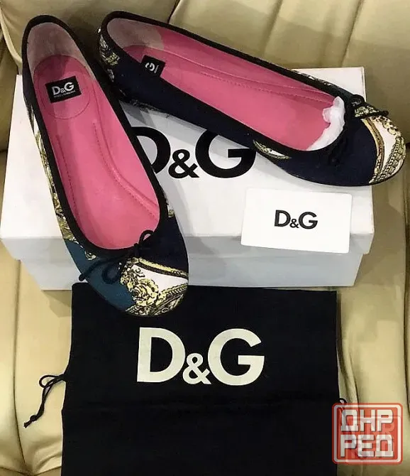 Женские слиперы DOLCE & GABBANA р40 оригинал Донецк - изображение 1