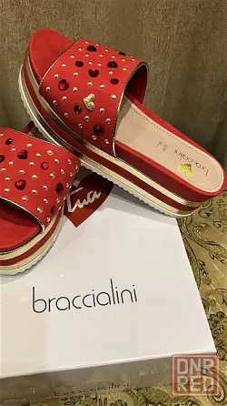 Шлепки женские Braccialini р.40 оригинал Италия Донецк