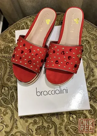 Шлепки женские Braccialini р.40 оригинал Италия Донецк