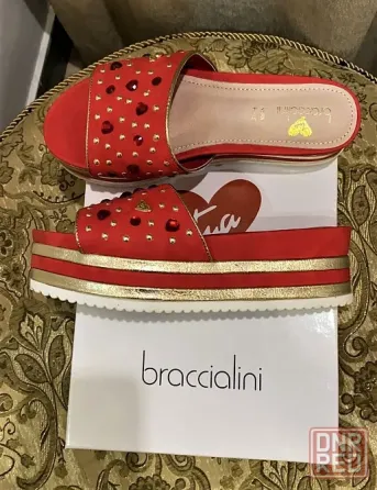 Шлепки женские Braccialini р.40 оригинал Италия Донецк
