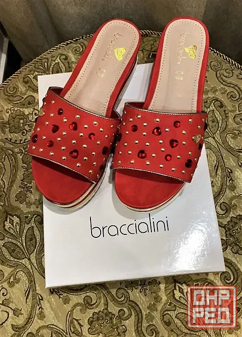 Шлепки женские Braccialini р.40 оригинал Италия Донецк - изображение 4
