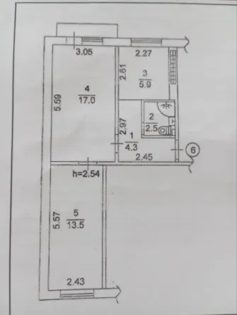 Продам 2-х ком. квартиру в Калининском р-не Донецка. Калининский рынок. Донецк