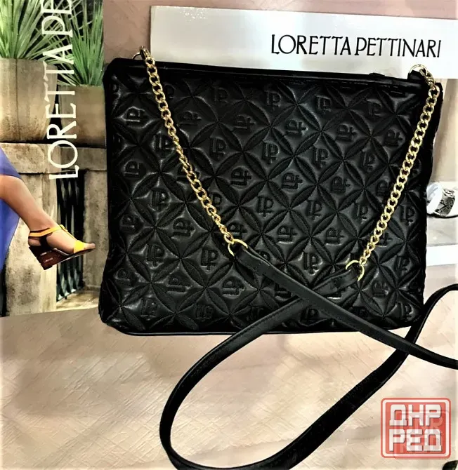 Сумка женская Loretta Pettinari кожа Италия Донецк - изображение 7