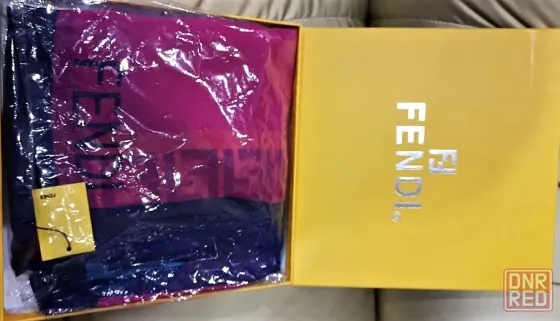 Женский шелковый платок Fendi Италия Донецк