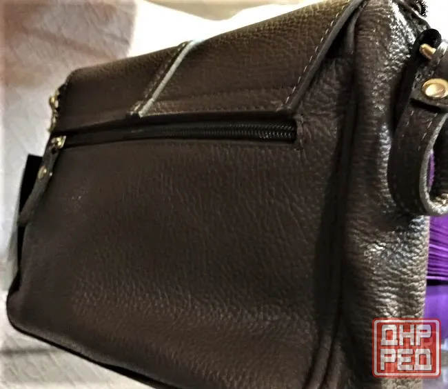Сумка женская real leather Италия кожа Донецк - изображение 4