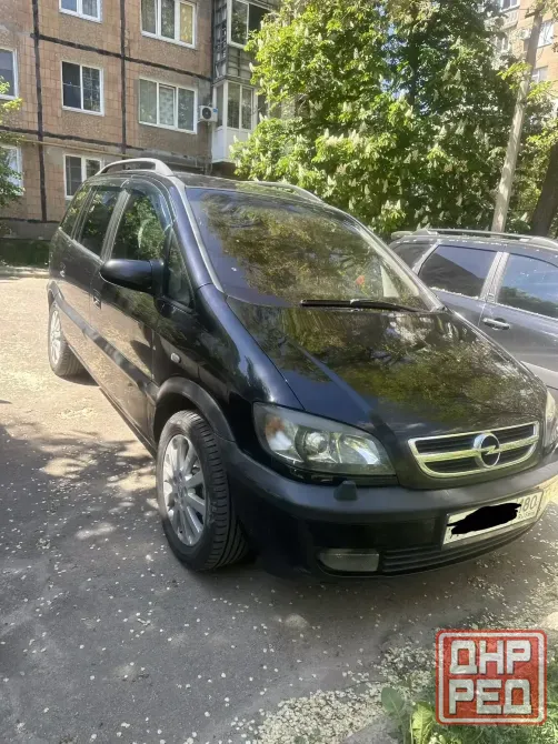 Opel Zafira 2,2 турбо дизель, 2002 года, европейская сборка Донецк - изображение 1