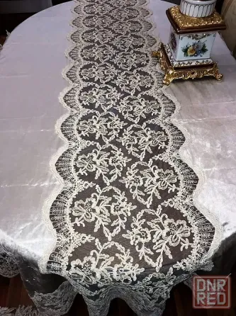 Скатерть велюр на стол производство Италия 150*220 Донецк