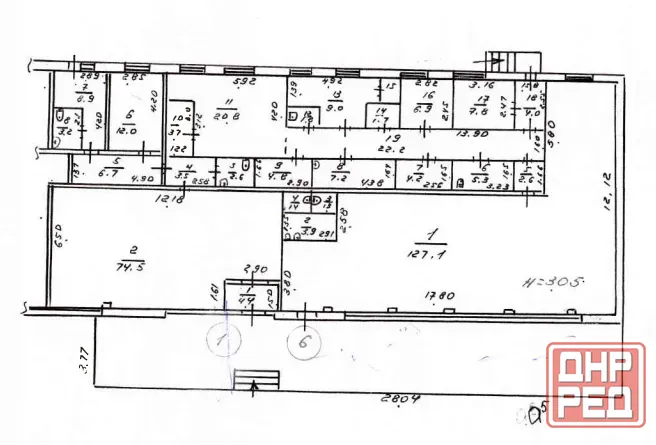 Аренда торгового помещения в г. Мариуполь, пр. Ленина (Мира), 95 б Мариуполь - изображение 1