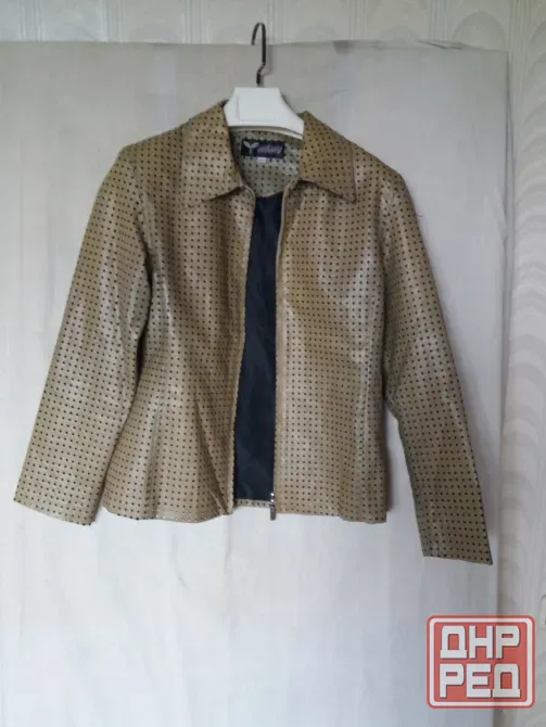 Продам куртку легкую эко кожа р. 48-50 xl Донецк - изображение 1