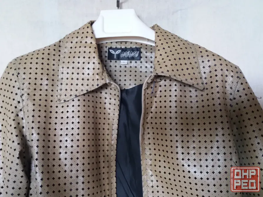 Продам куртку легкую эко кожа р. 48-50 xl Донецк - изображение 3