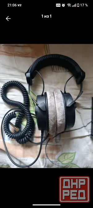 Студийные наушники beyerdynamic dt990 pro Донецк - изображение 1