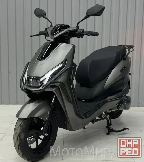 Скутер рейсер JET X 125 (49) серый Донецк - изображение 3