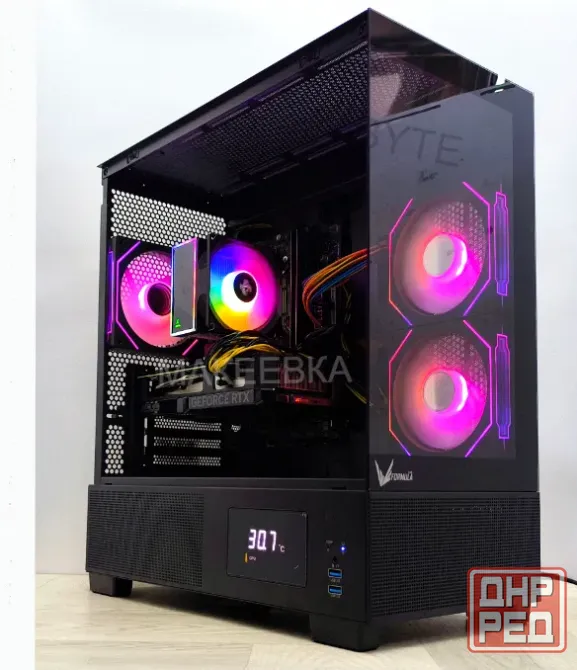 Игровой Компьютер Byte-cybermoon | Intel Core i3-12100f| 700w | Ssd 1тб | Ddr4 16gb | Nvi - арт:4271 Донецк - изображение 3