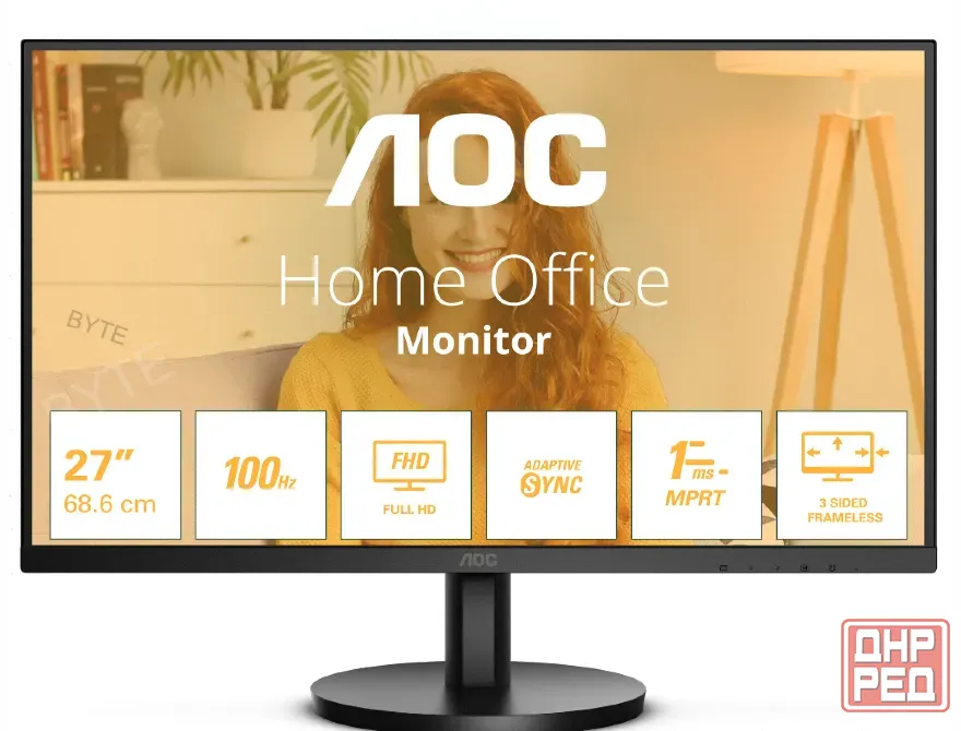 Монитор 27" Aoc 27b3hma2 100гц,*va, 1920х1080 - арт:4685 Донецк - изображение 1