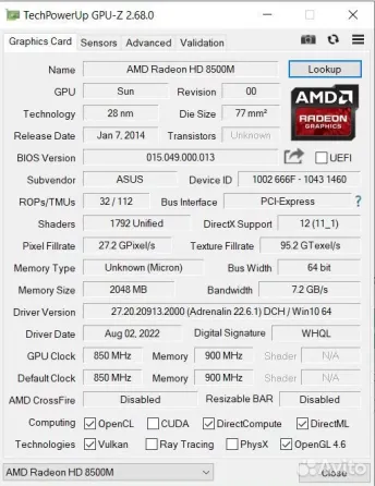 15.6" asus VivoBook 15 R564D Донецк