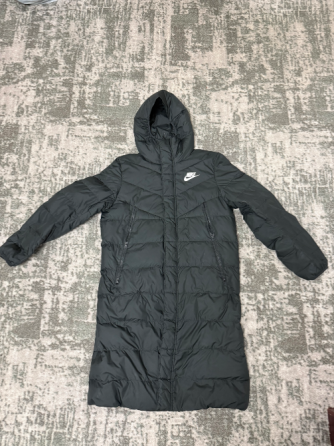 Пуховик зимний мужской удлиненный nike Донецк