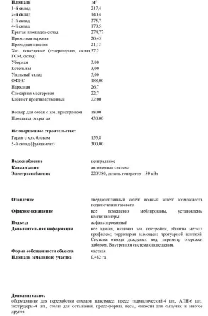 Предлагается продажа производственного помещения Шахтерск