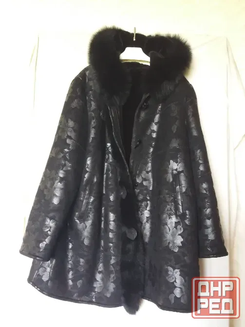 Продам дубленку женскую р.60 Донецк - изображение 2