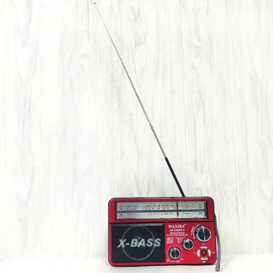 Аккумуляторный радиоприемник XB-2302BT-S с Bluetooth/USB/SD/ с солнечной панелью Донецк