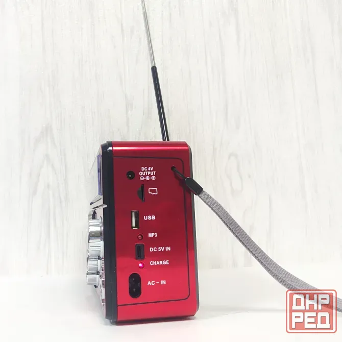 Аккумуляторный радиоприемник XB-2302BT-S с Bluetooth/USB/SD/ с солнечной панелью Донецк - изображение 3