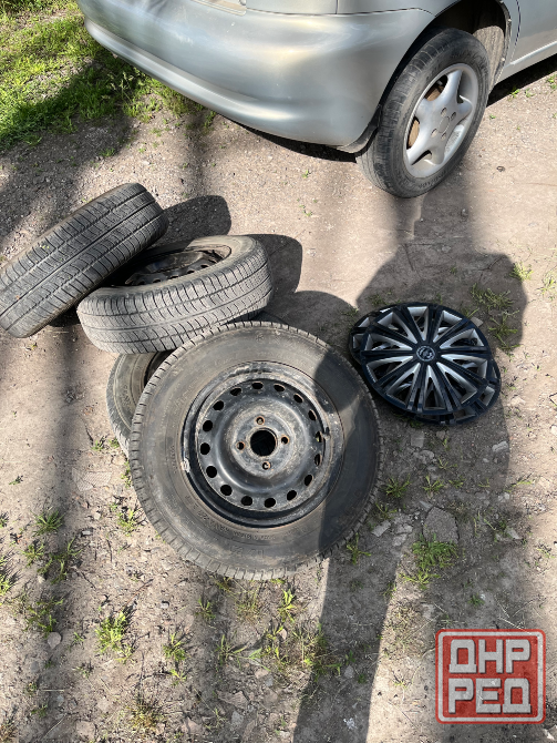 Комплект шины с дисками r13 4x100 Донецк - изображение 3