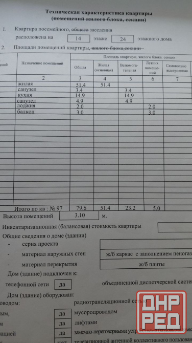 Продается после строителей Донецк - изображение 2
