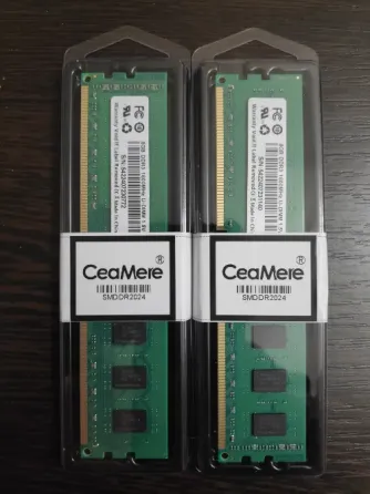 Оперативная память CeaMere DDR3 16GB (8GBx2) 1600mhz Новая Донецк