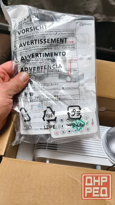 Короткофокусный проектор Optoma W309ST Донецк - изображение 5