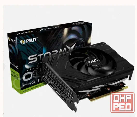 Видеокарта Palit Geforce Rtx 4060ti Stormx oc 8gb (ne6406ts19p1-1060f) - арт:8173 Макеевка - изображение 1