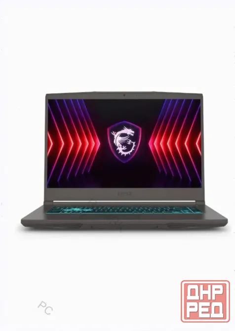 Игровой Ноутбук 15.6" Ips Fhd Msi Thin 15 b13ve-3419xru Gray (core i5 13420h/16gb/1tb Ssd - арт:1009 Макеевка - изображение 1